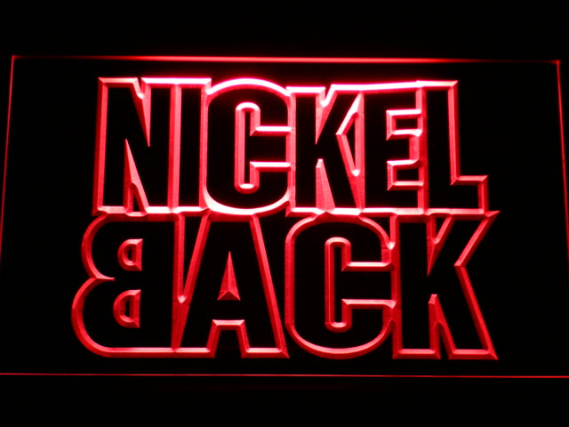 FREE Nickelback LED Sign - Red - TheLedHeroes