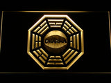 LOST Dharma Sign (2) LED Neon Sign Electrical - Yellow - TheLedHeroes