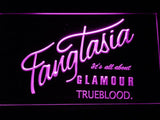 True Blood Fangtasia LED Neon Sign Electrical - Purple - TheLedHeroes