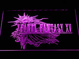 Final Fantasy XV LED Neon Sign Electrical - Purple - TheLedHeroes