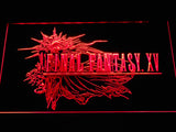 Final Fantasy XV LED Neon Sign Electrical - Red - TheLedHeroes