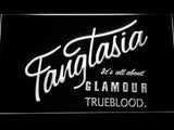 True Blood Fangtasia LED Neon Sign USB - White - TheLedHeroes