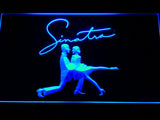 Frank Sinatra Dancing LED Neon Sign USB - Blue - TheLedHeroes