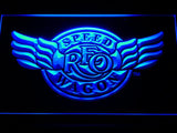 REO Speedwagon LED Neon Sign Electrical - Blue - TheLedHeroes