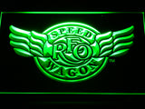 FREE REO Speedwagon LED Sign - Green - TheLedHeroes