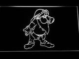 Disney Snow White and the Seven Dwarfs LED Neon Sign USB - White - TheLedHeroes