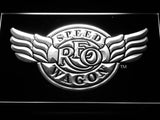 REO Speedwagon LED Neon Sign USB - White - TheLedHeroes