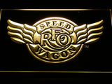 FREE REO Speedwagon LED Sign - Yellow - TheLedHeroes