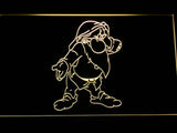 Disney Snow White and the Seven Dwarfs LED Neon Sign USB - Yellow - TheLedHeroes