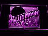 Blue Moon (2) LED Neon Sign Electrical -  - TheLedHeroes