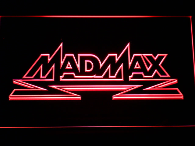 FREE Mad Max LED Sign - Red - TheLedHeroes