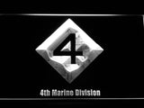 4th Marine Division LED Neon Sign Electrical - White - TheLedHeroes