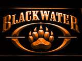 Blackwater Army LED Neon Sign USB - Orange - TheLedHeroes