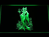 Disney Maleficent Snow White and the Seven Dwarfs LED Neon Sign Electrical - Green - TheLedHeroes