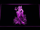 Disney Maleficent Snow White and the Seven Dwarfs LED Neon Sign USB - Purple - TheLedHeroes