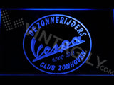 Vespa 2 LED Sign - Blue - TheLedHeroes