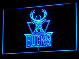 Milwaukee Bucks LED Neon Sign Electrical - Blue - TheLedHeroes