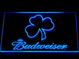 FREE Budweiser Shamrock LED Sign - Blue - TheLedHeroes