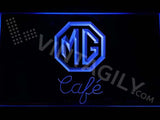 MG Caf?ΠLED Neon Sign Electrical 2 - Blue - TheLedHeroes
