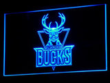 Milwaukee Bucks LED Sign - Blue - TheLedHeroes