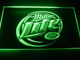 Miller Lite LED Neon Sign USB - Green - TheLedHeroes