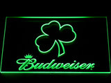 FREE Budweiser Shamrock LED Sign - Green - TheLedHeroes