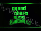 Grand Theft Auto San Andreas LED Neon Sign Electrical - Green - TheLedHeroes