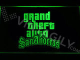 Grand Theft Auto San Andreas LED Sign - Green - TheLedHeroes