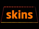 Skins LED Neon Sign USB - Orange - TheLedHeroes