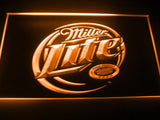 Miller Lite LED Neon Sign Electrical - Orange - TheLedHeroes