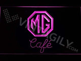 MG Caf?ΠLED Neon Sign USB 2 - Purple - TheLedHeroes