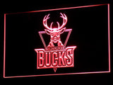 FREE Milwaukee Bucks LED Sign - Red - TheLedHeroes