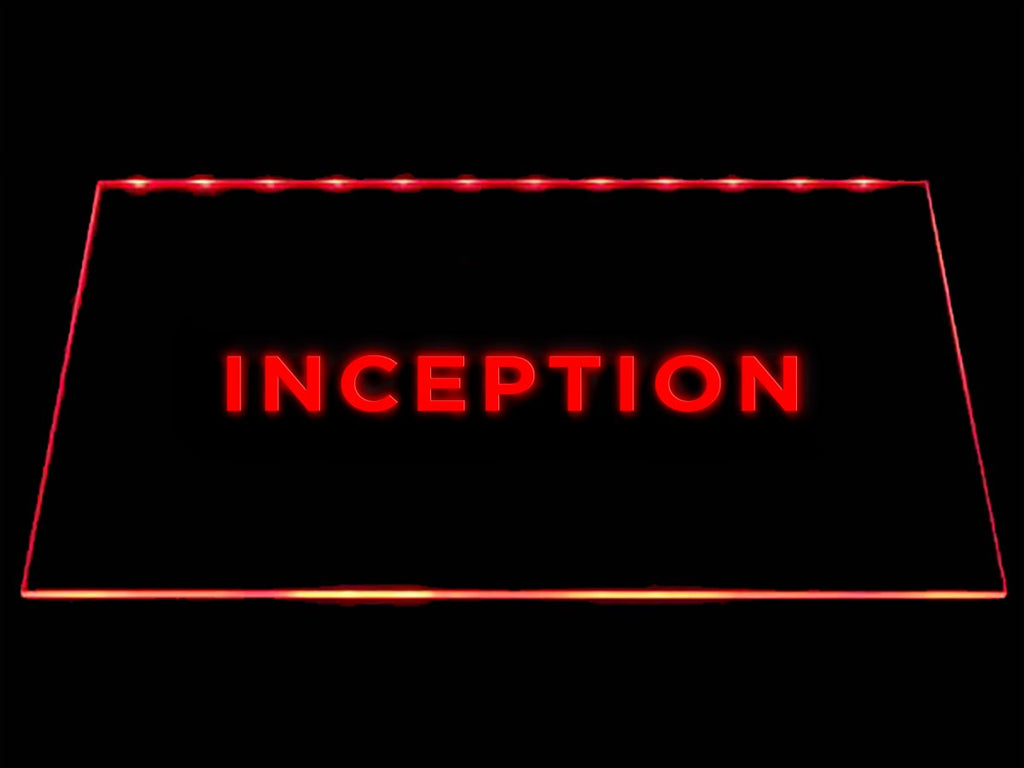 Inception LED Neon Sign Electrical - Red - TheLedHeroes