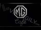 MG Caf?ΠLED Neon Sign Electrical 2 - White - TheLedHeroes