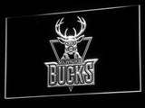 Milwaukee Bucks LED Neon Sign Electrical - White - TheLedHeroes