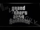 Grand Theft Auto San Andreas LED Neon Sign Electrical - White - TheLedHeroes
