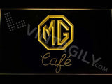 MG Caf?ΠLED Neon Sign Electrical 2 - Yellow - TheLedHeroes