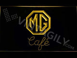 FREE MG Café LED Sign 2 - Yellow - TheLedHeroes