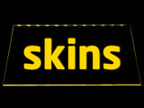 Skins LED Neon Sign USB - Yellow - TheLedHeroes