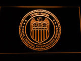 NCIS (2) LED Neon Sign USB - Orange - TheLedHeroes