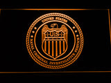 FREE NCIS (2) LED Sign - Orange - TheLedHeroes