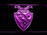 4th Tank Battalion LED Neon Sign USB - Purple - TheLedHeroes