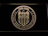 NCIS (2) LED Neon Sign USB - Yellow - TheLedHeroes
