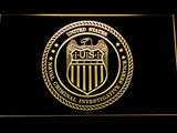 FREE NCIS (2) LED Sign - Yellow - TheLedHeroes
