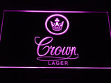 FREE Crown Lager LED Sign - Purple - TheLedHeroes