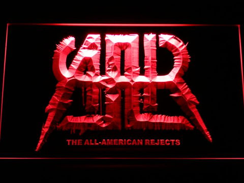 The All American Rejects LED Neon Sign USB - Red - TheLedHeroes