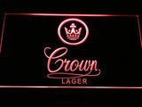 FREE Crown Lager LED Sign - Red - TheLedHeroes