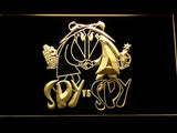 Spy vs. Spy LED Neon Sign Electrical - Yellow - TheLedHeroes
