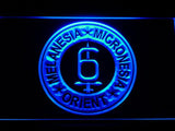 6th Marine Division LED Neon Sign Electrical - Blue - TheLedHeroes