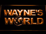 FREE Wayne's World LED Sign - Orange - TheLedHeroes